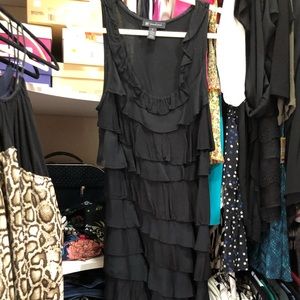 Long black dress